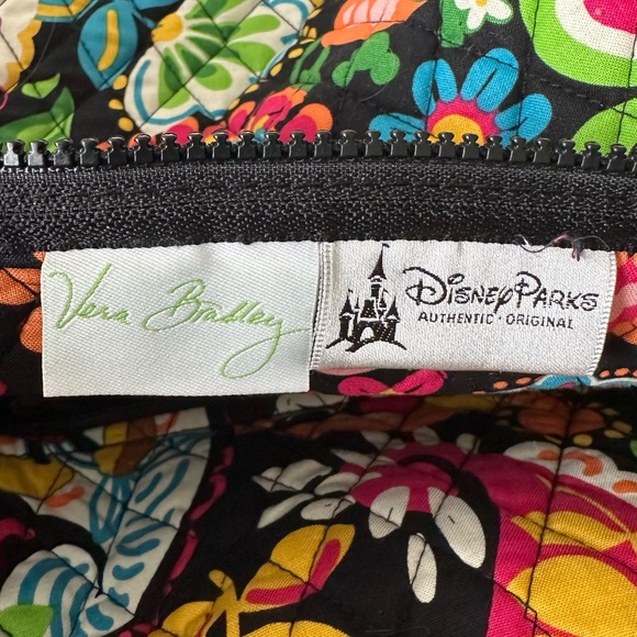 Disney Parks Exclusive Vera Bradley Midnight Mickey Retired Print Large Duffle - Picture 5 of 7